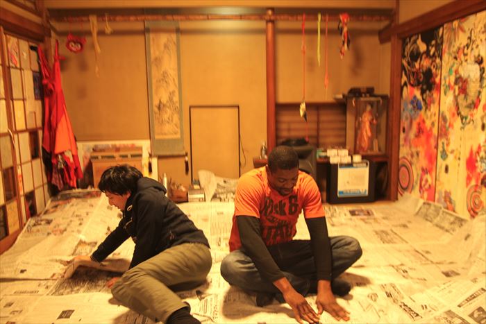 ホームステイ・アフリカからの お客さんプロジェクト・2013